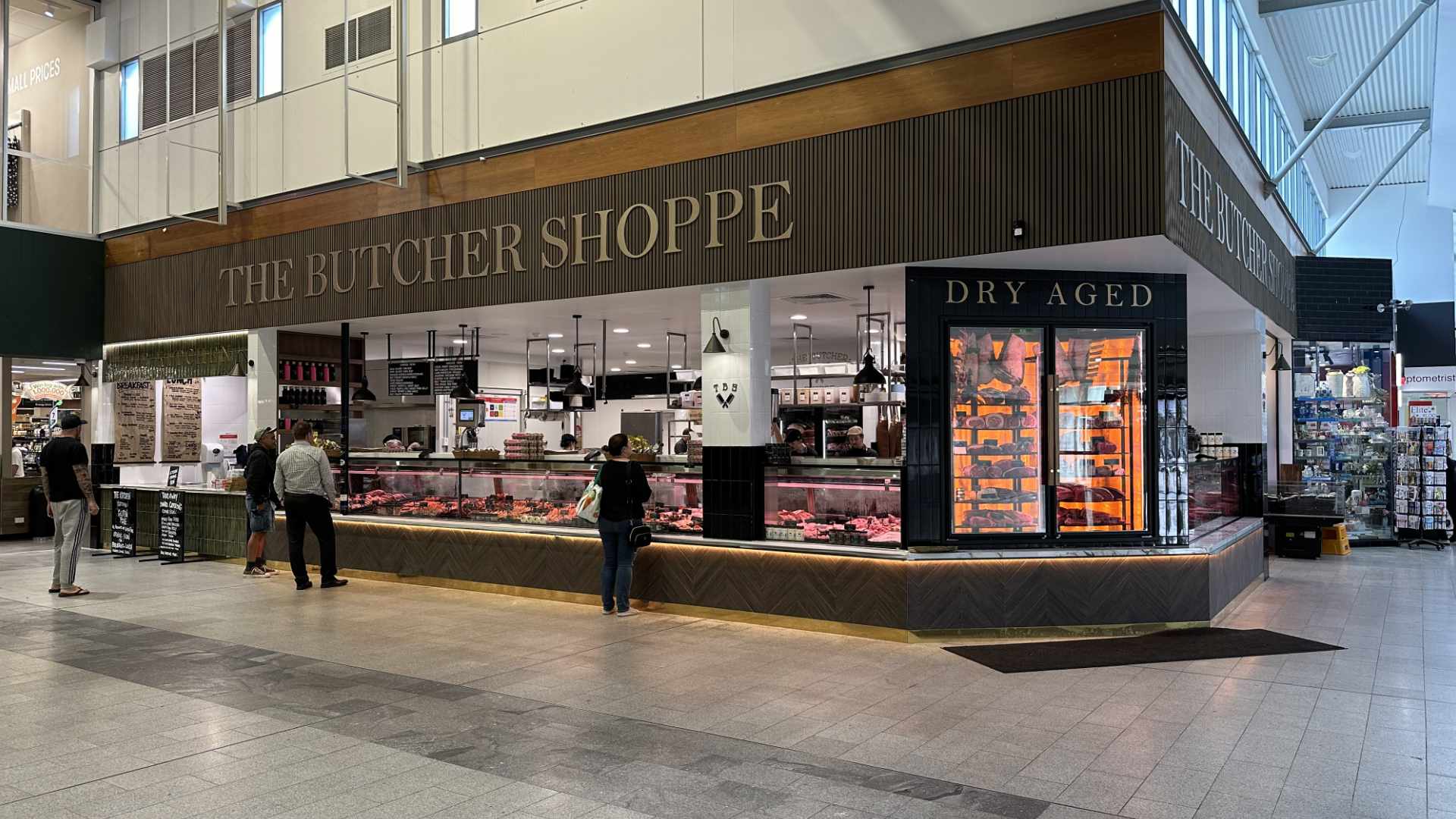 Butcher shop designed by Com Kit Plan